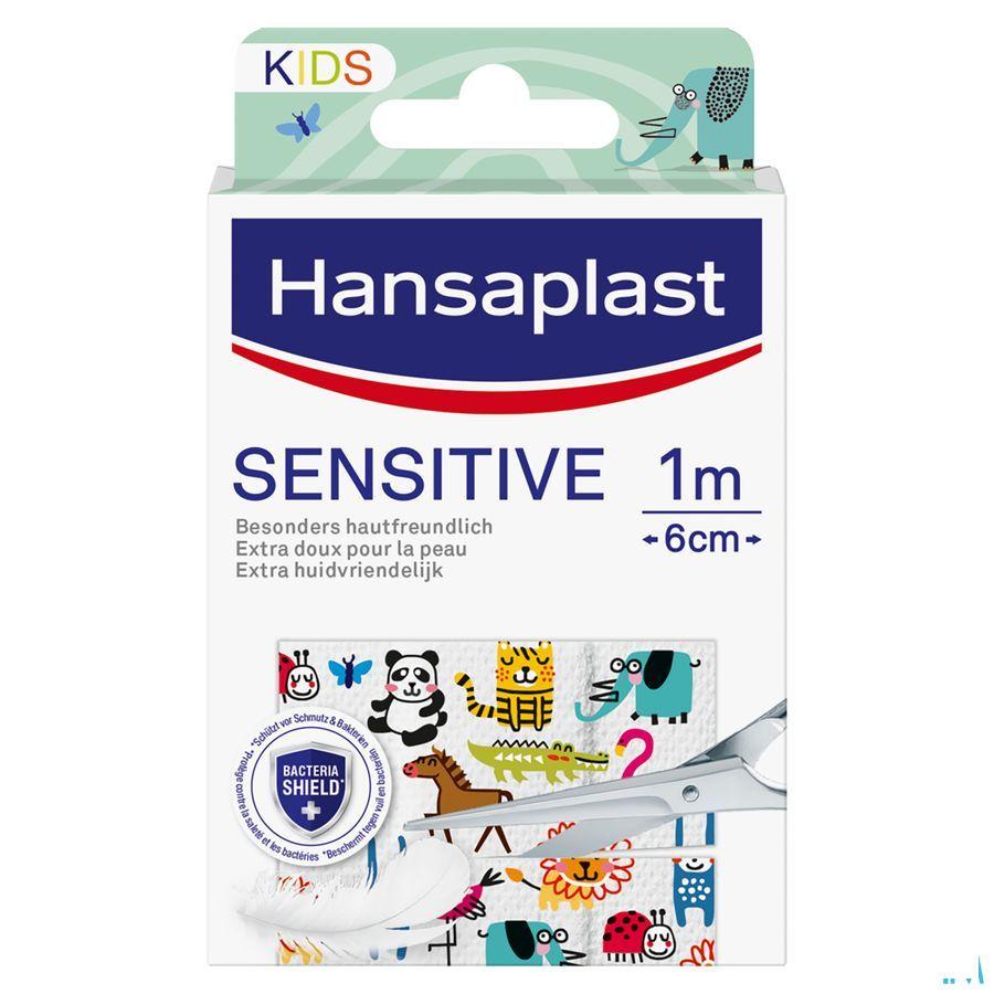 Hansaplast Pleisters Kids Sensitive 1Mx6Cm  -  Beiersdorf