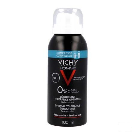 Vichy Homme Deo Aero Optimale Tolerantie 48H 100 ml  -  Vichy