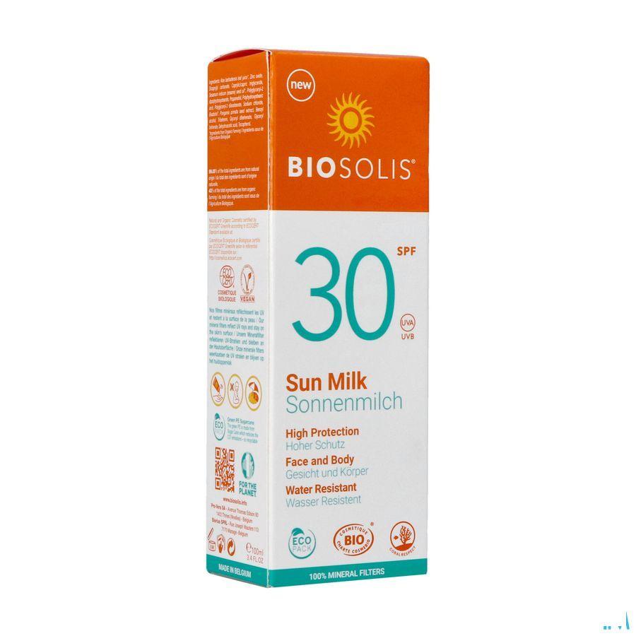 Biosolis Lait Solaire Ip30 100 ml