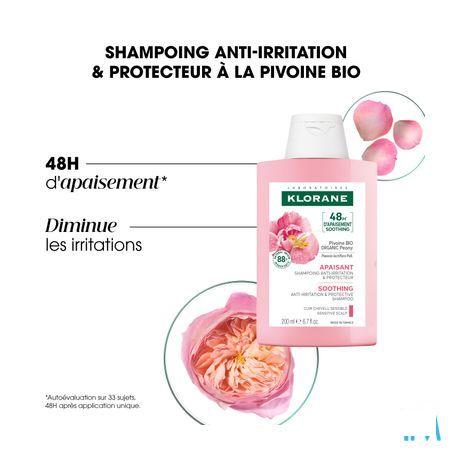 Klorane Capil. Sh Bio Pioenroos 200 ml