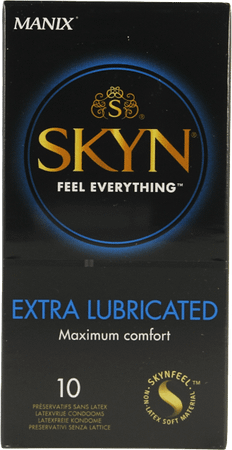 Manix Skyn Extra Lubricated Preservatifs 10