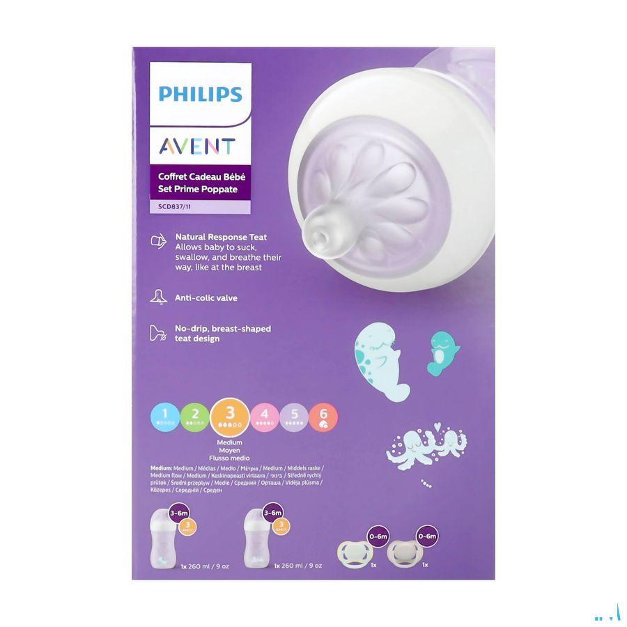 Philips Avent Natural 3.0 Starterset Zuigfles 2
