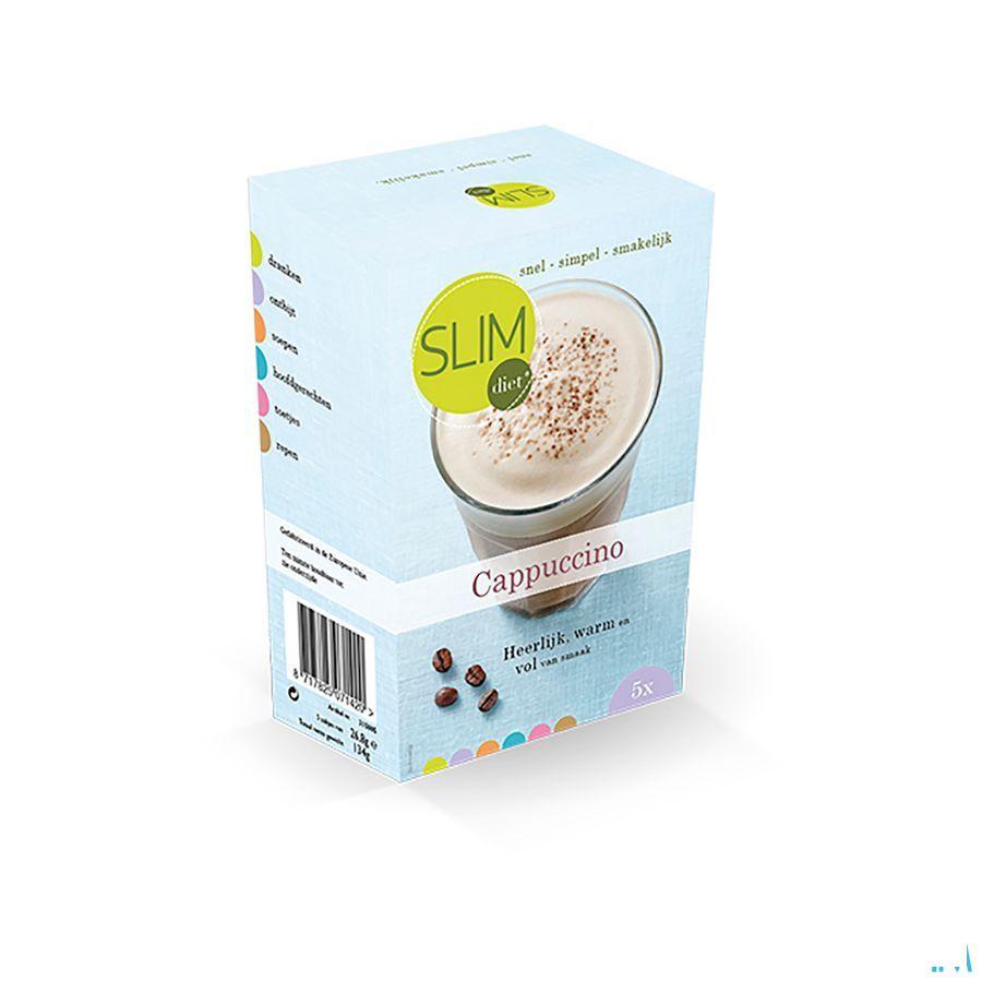 Slimdiet Boisson Cappuccino Sachets 5x25 gr  -  Slimdiet Bv