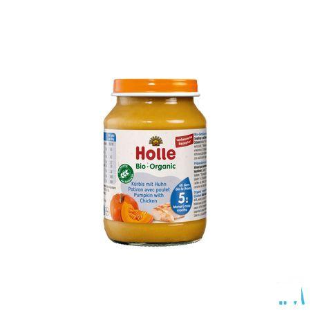 Holle Citrouille-poulet Bio 190 gr Bh320  -  Natur'Inov