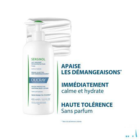Ducray Sensinol Lich.melk Fysiobesch.kalmeren400 ml
