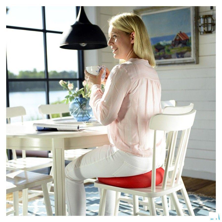 Sissel Sitfit Balanskussen Diam.33cm Rood  -  Sissel