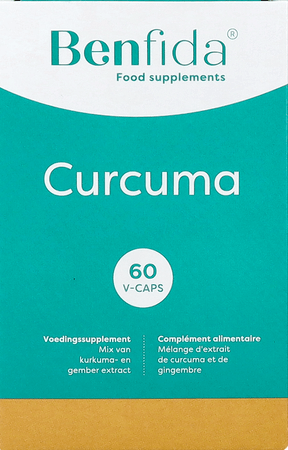 Benfida Curcuma Caps 60 - Ontsteking