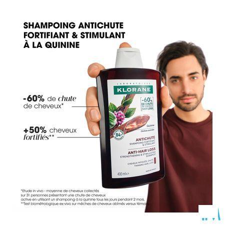 Klorane Capilaire Shampooing Quinine & Edelweiss 400 ml