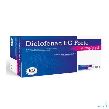 Diclofenac Eg Forte 20 mg/G Gel Tube 150g