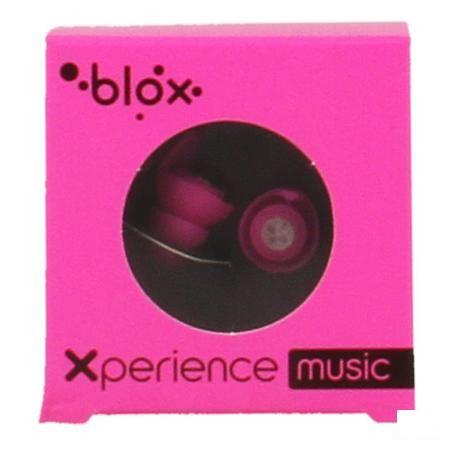 Blox Xperience Music Bouch.or. Rose Fluo 1 Paire