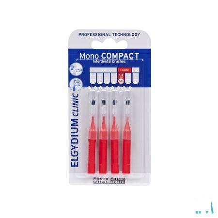 Elgydium Clinic Monocompact Red