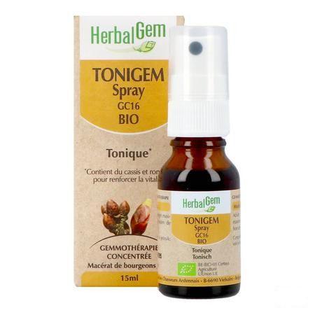 Herbalgem Tonigem Spray Bio 15 ml