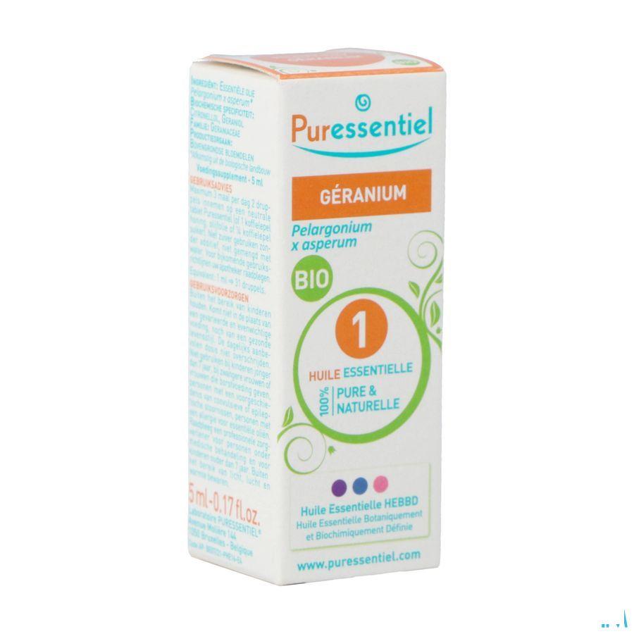 Puressentiel He Geranium Bio Expert Huile Essentielle 5 ml  -  Puressentiel