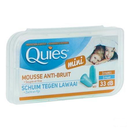 Quies Gehoorbesch. Kleine Gehoorgang  3 paar   -  Quies