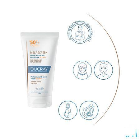 Ducray Melascreen Cr A/Pigmentvlekken Ip50+ 50 ml