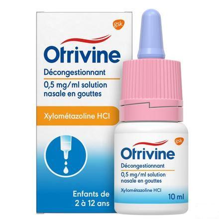 Otrivine Hydrat 0,5/1000 Gouttes 10 ml