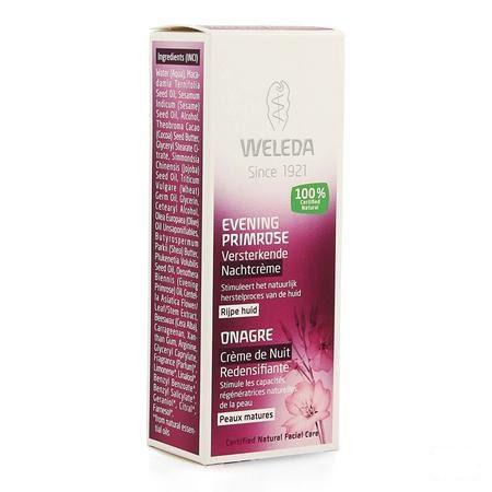 Weleda Evening Primrose Nachtcreme Versterk.tb30 ml  -  Weleda