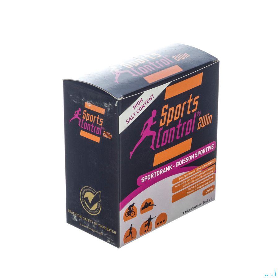 Sportscontrol 2win Citroen Poeder Zakje 6x37,75 gr 
