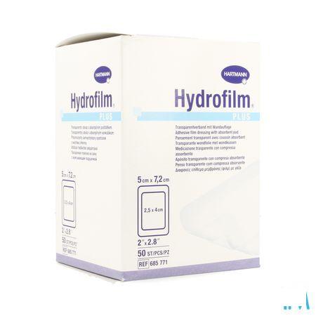 Hydrofilm Plus 5x7,2cm 50 P/s  -  Hartmann