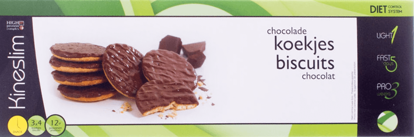 Kineslim Biscuits Chocolat Barre 3x4  -  Ocebio
