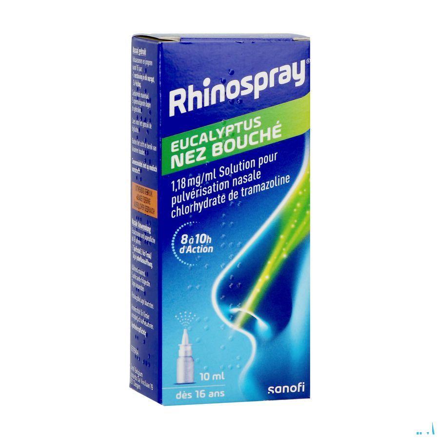 Rhinospray Eucalyptol Verstopte Neus 1,18mg/ml Neusspray 10 ml