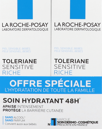 Toleriane Sensitive Riche 40 ml  -  La Roche-Posay