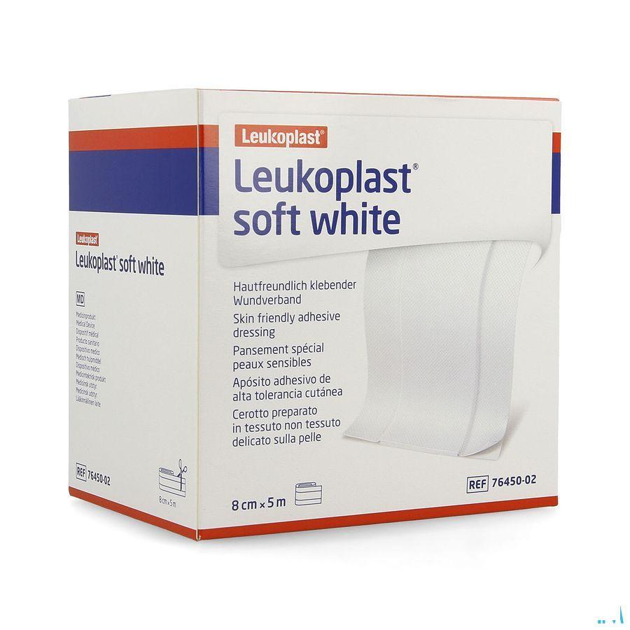 Leukoplast Soft White 8Cmx5M