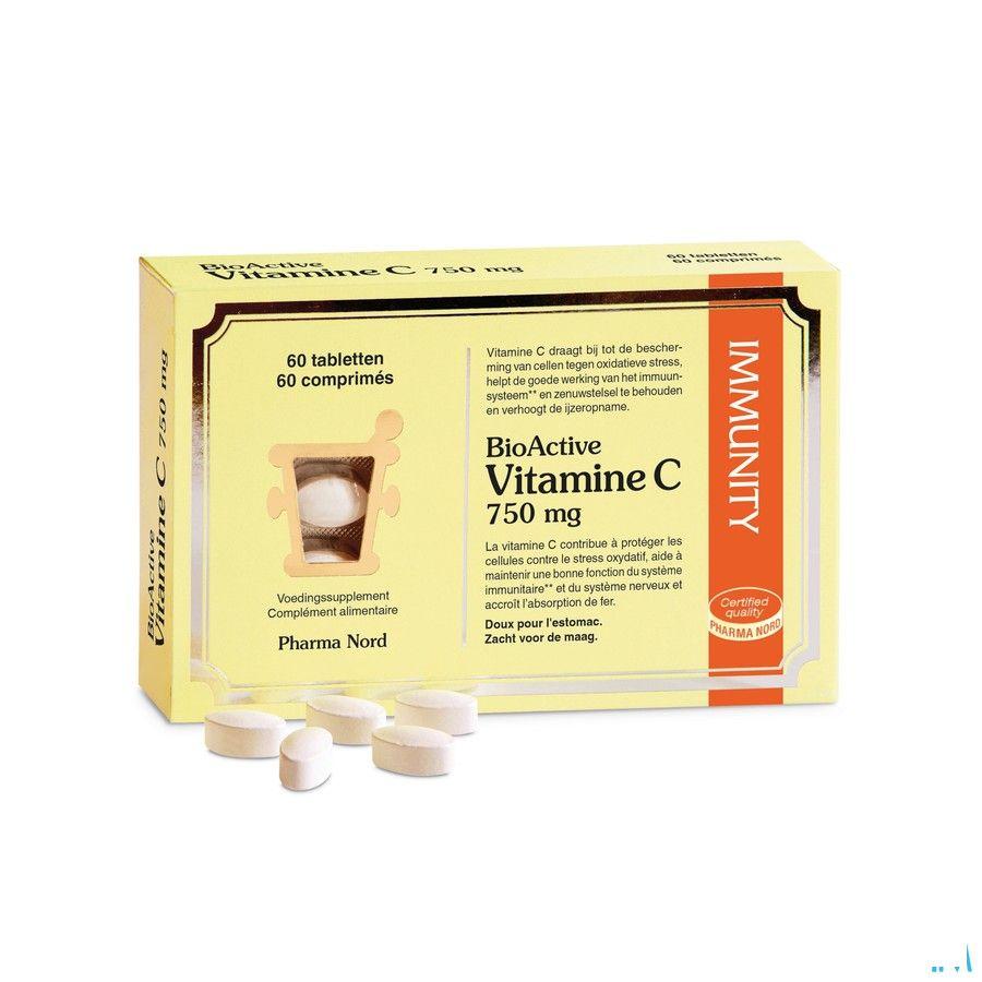 Bioactive Vitamine C 750 mg Tabletten 60  -  Pharma Nord