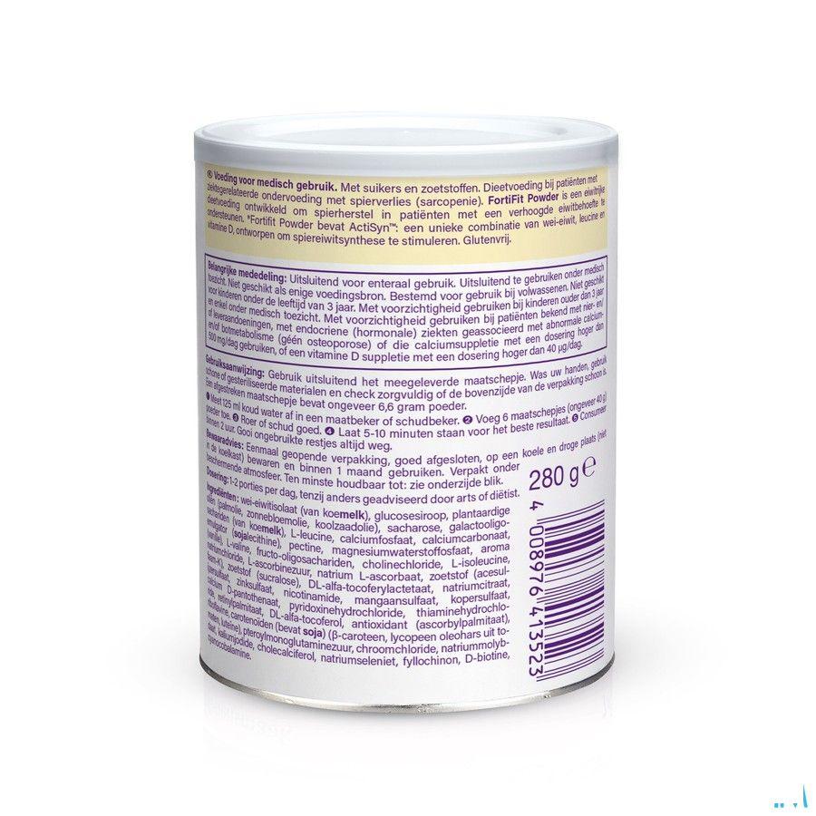Fortifit Powder Vanille 280 g  -  Nutricia