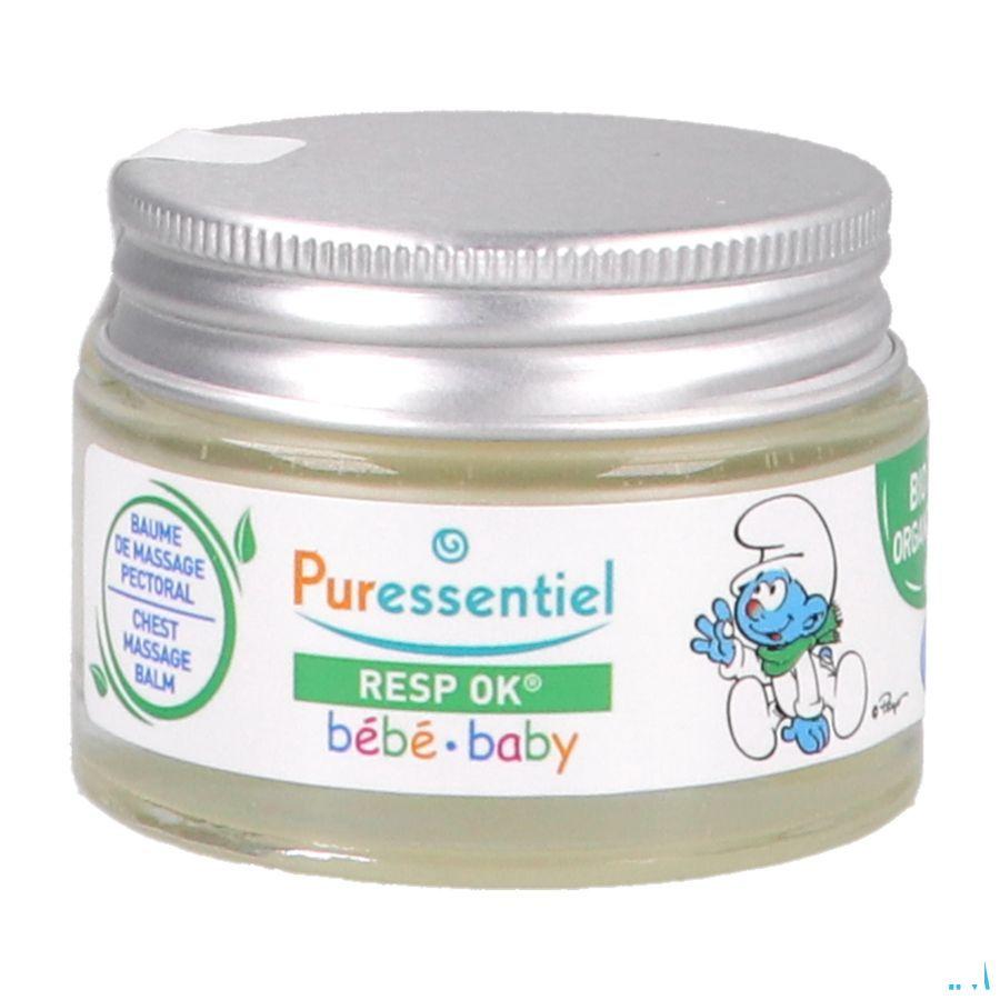 Puressentiel Ademhaling Massagebalsem Baby 30 ml  -  Puressentiel