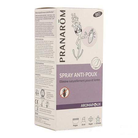 Aromapoux Bio Spray Anti poux 30 ml + Peigne  -  Pranarom