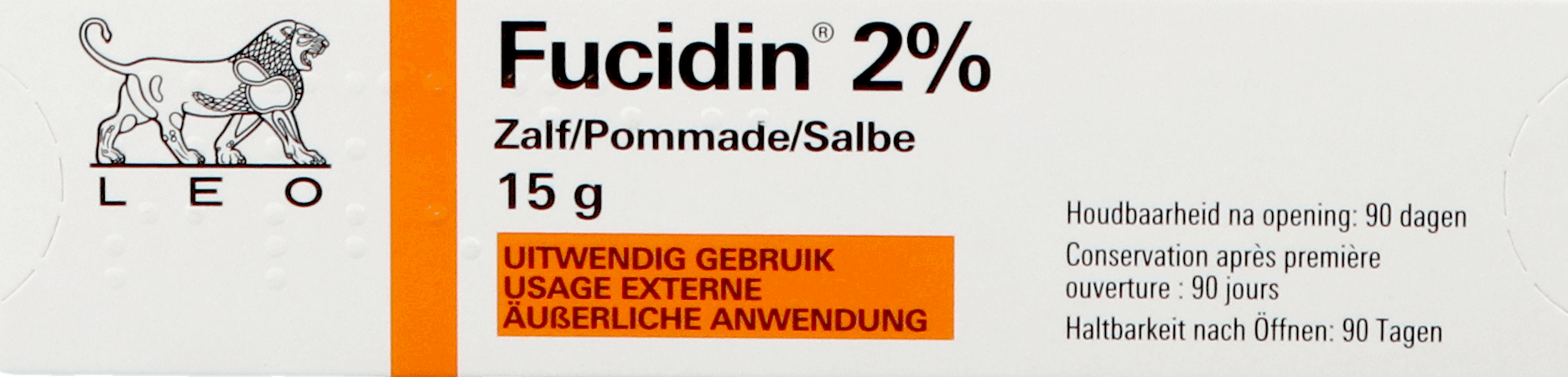 Fucidin Zalf Pommade 2 % 15 gr 