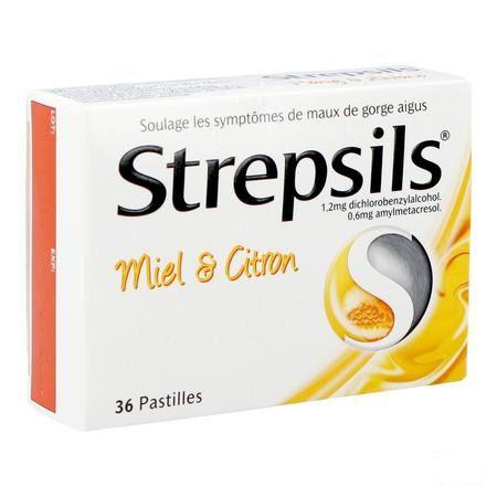 Strepsils Miel Citron Pastille 36