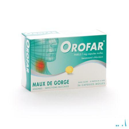 Orofar Parels-perles 36 X 1 mg
