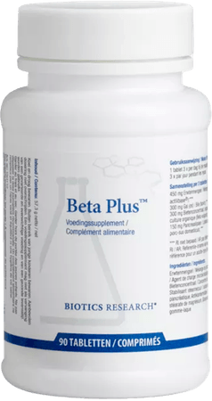 Biotics Beta Plus 90 tabletten  -  Energetica Natura