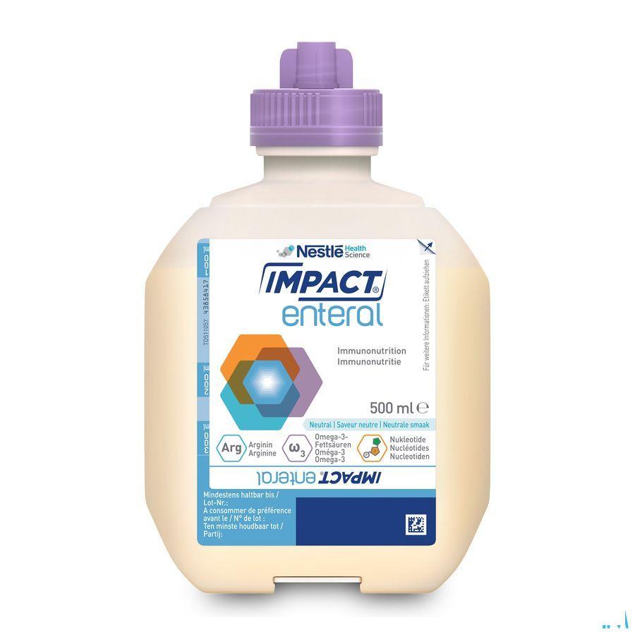 Impact Enteral Neutral Smartflex 500 ml 12138886  -  Nestle