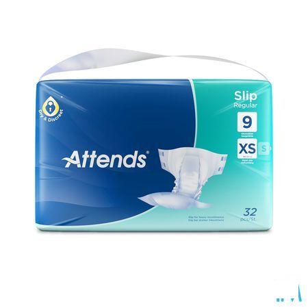 Attends Slip Regular 9 X Small 1X32