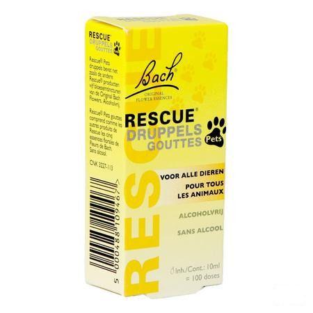 Bach Rescue Pets Gouttes 10 ml