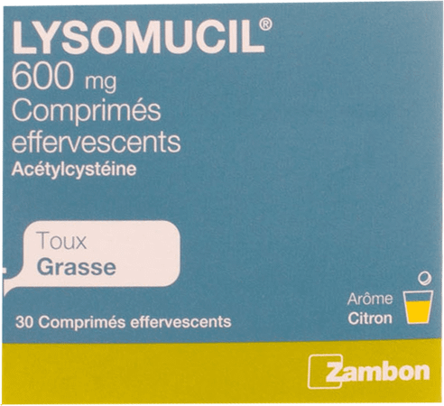 Lysomucil 600 Bruistabletten 30 X 600 mg