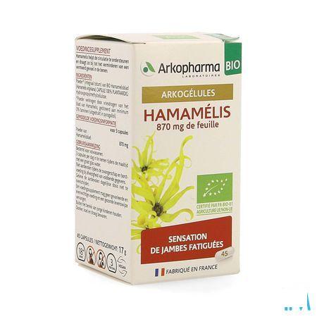 Arkocaps Hamamelis Bio Caps 45 Nf  -  Arkopharma