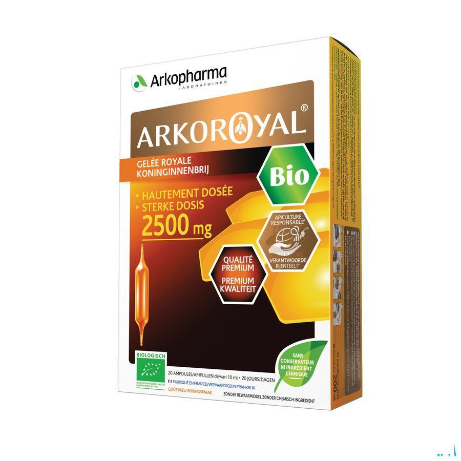 Arkoroyal Bio 2500 mg Amp 20  -  Arkopharma