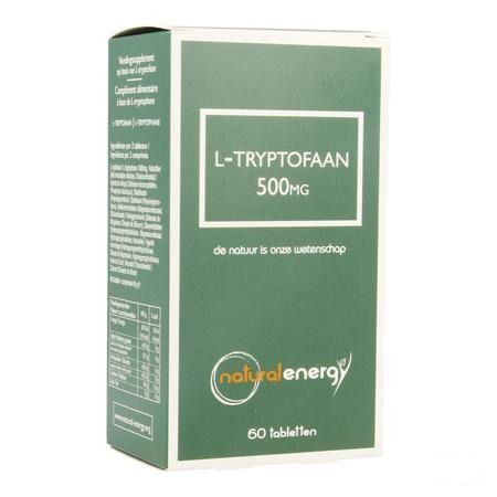 L-Tryptophane 500 mg Comp60 Natural Energy