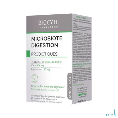 Biocyte Microbiote Spijsvertering Tabletten 20  -  Biocyte