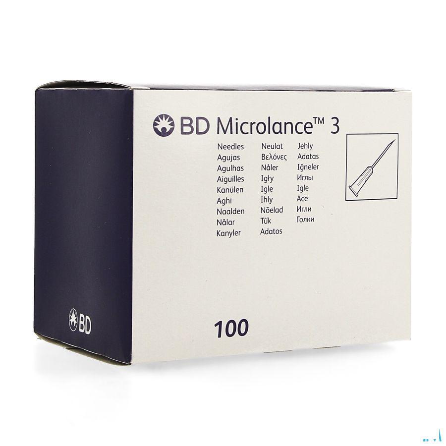 Bd Microlance 3 Naald 22 gr 1 1/4 Rb 0,7x30mm Zwt 1