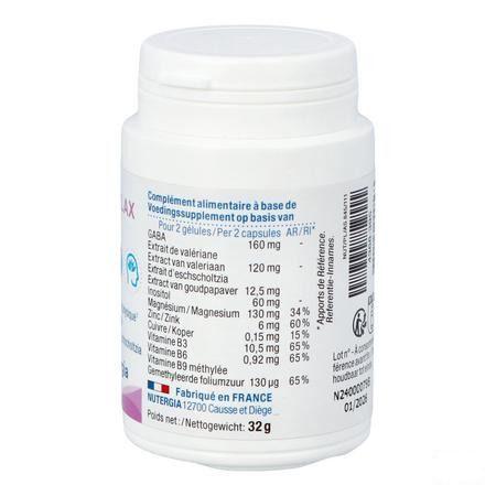 Ergyrelax Caps 60  -  Laboratoire Nutergia