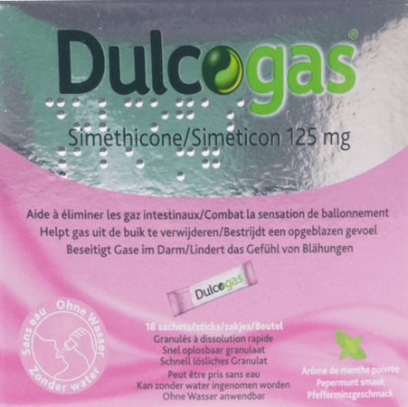 Dulcogas Granul. Sticks 18x125 mg