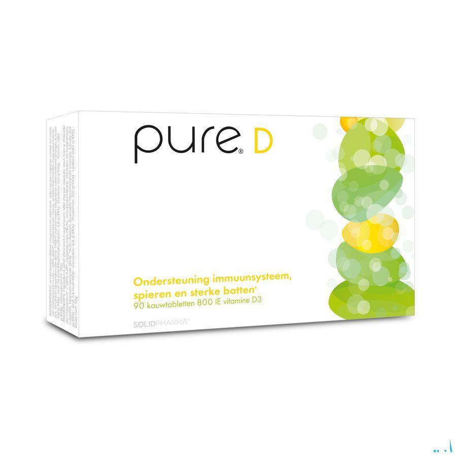 Pure D Comprimes A Macher 90  -  Solidpharma