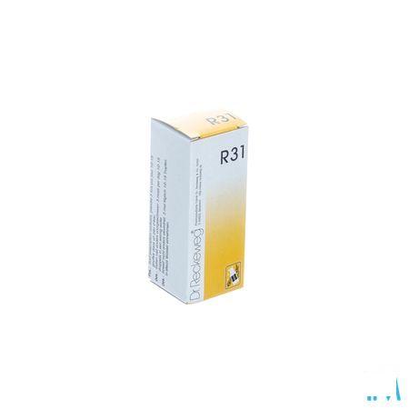 Reckeweg Dr. R31 Druppels 50 ml  -  Nut-Hom-Phyt