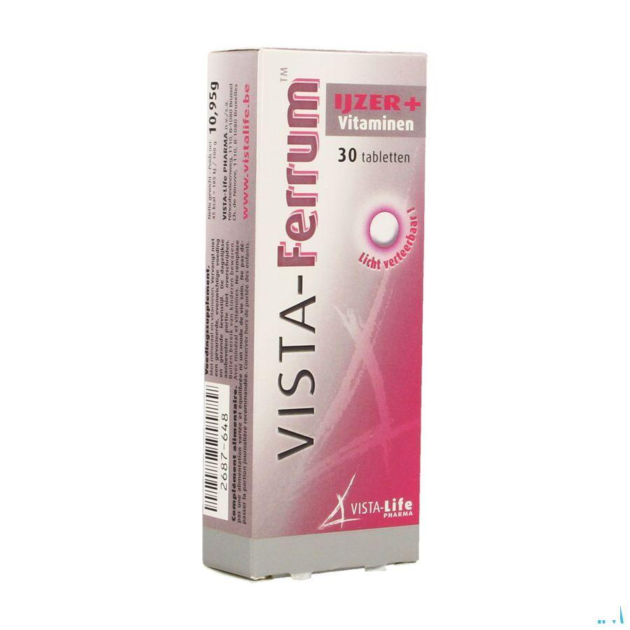 Vista Ferrum Tabletten 30 