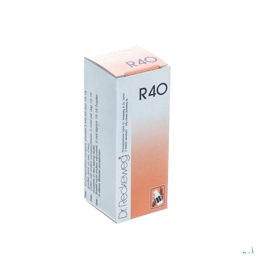 Reckeweg Dr. R40 Gouttes 50 ml  -  Nut-Hom-Phyt